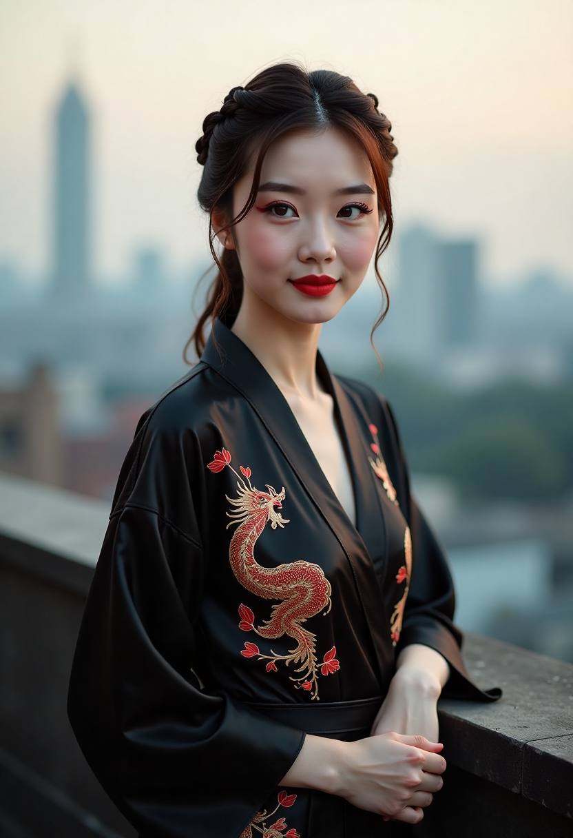 秋叶漫山：深谷林道